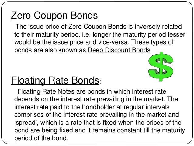 zero coupon securities definition
